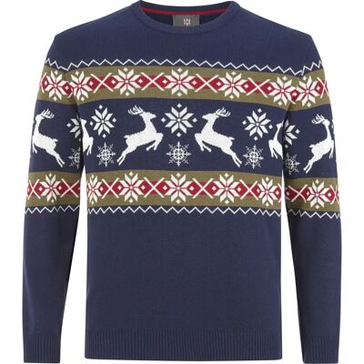Jan Vanderstorm TORE Herren Pullover - Gemustert Jan Vanderstorm TORE Herren Pullover - Gemustert