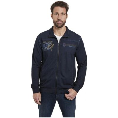 Jan Vanderstorm Sivid Sweatjacke - Casual, Dunkelblau, XL Jan Vanderstorm Sivid Sweatjacke - Casual, Dunkelblau, XL