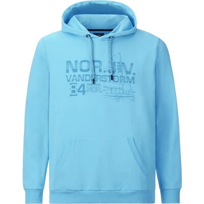 JAN VANDERSTORM JEPPE Sweatshirt - Lässig, Bedruckte Kapuze, Kängurutasche JAN VANDERSTORM JEPPE Sweatshirt - Lässig, Bedruckte Kapuze, Kängurutasche