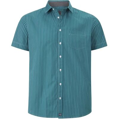 JAN VANDERSTORM PERTTU Kurzes Hemd Blau - Casual JAN VANDERSTORM PERTTU Kurzes Hemd Blau - Casual