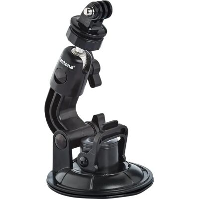 Supporto Action Camera Mantona - Ventosa Grande, Compatibile con GoPro e altro Supporto Action Camera Mantona - Ventosa Grande, Compatibile con GoPro e altro