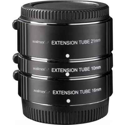 Kit de Cámara Walimex - Anillos Macro para Fuji X Kit de Cámara Walimex - Anillos Macro para Fuji X