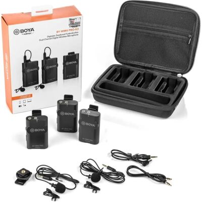 Walimex pro Boya WM4 Pro K-2 Funksystem - Professionelles Audio Walimex pro Boya WM4 Pro K-2 Funksystem - Professionelles Audio