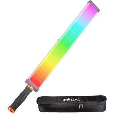 Walimex pro LED Rainbow RGB Stick 18W (Weitere Dauerlichter), Dauerlicht, Schwarz, Silber Walimex pro LED Rainbow RGB Stick 18W (Weitere Dauerlichter), Dauerlicht, Schwarz, Silber