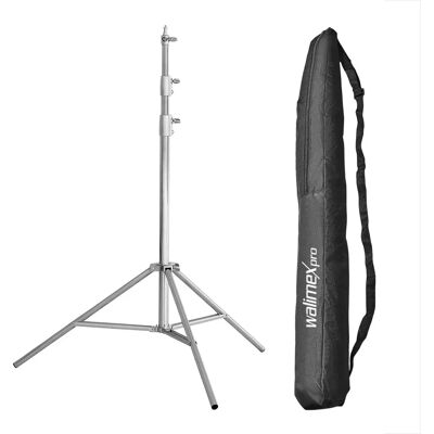 Trépied lumière robuste Walimex pro - Studio & Extérieur - Publicité Trépied lumière robuste Walimex pro - Studio & Extérieur - Publicité
