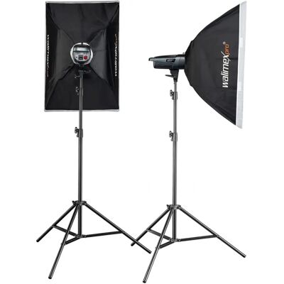 Walimex pro Emerger 200 Set Double Studioblitz Walimex pro Emerger 200 Set Double Studioblitz