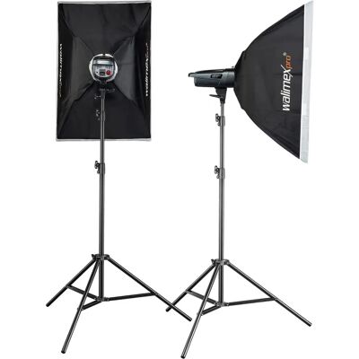 Walimex pro Emerger 400 Set Double - Studioblitz-Set Walimex pro Emerger 400 Set Double - Studioblitz-Set