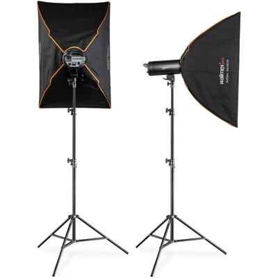 Walimex pro Stager 400 HSS Set Double - Studioblitz-Set Walimex pro Stager 400 HSS Set Double - Studioblitz-Set