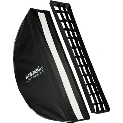 Walimex pro - Studio Striplight 22x90 - Bowens Adapter - Softbox Walimex pro - Studio Striplight 22x90 - Bowens Adapter - Softbox