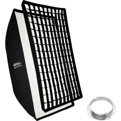 Walimex pro - Essential Softbox 80x120 - Elinchrom-Adapter - Softbox Walimex pro - Essential Softbox 80x120 - Elinchrom-Adapter - Softbox