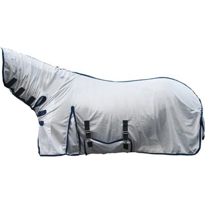 HKM Lyon Fly Sheet with Neck Cover 155 silver - Horse Fly Sheet HKM Lyon Fly Sheet with Neck Cover 155 silver - Horse Fly Sheet