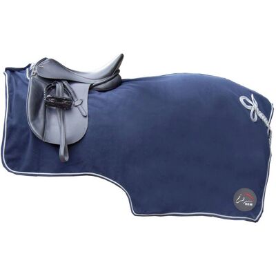 HKM - Nieren-Abschwitzdecke - azul oscuro - 155 - Horse blanket HKM - Nieren-Abschwitzdecke - azul oscuro - 155 - Horse blanket