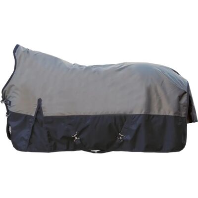 Hkm MEMPHIS 1680D 0G - Manta para caballos - Gris/Negro Hkm MEMPHIS 1680D 0G - Manta para caballos - Gris/Negro