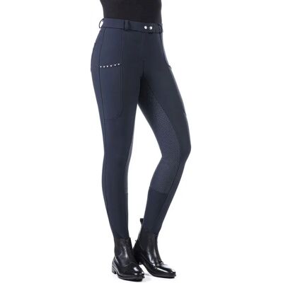 Jodhpurs d'hiver HKM Monaco en silicone - Pantalons Jodhpurs d'hiver HKM Monaco en silicone - Pantalons