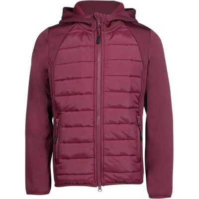 Veste Sweat HKM Enfants - Couleur Framboise - Couche de Cavalier - Publicité Veste Sweat HKM Enfants - Couleur Framboise - Couche de Cavalier - Publicité
