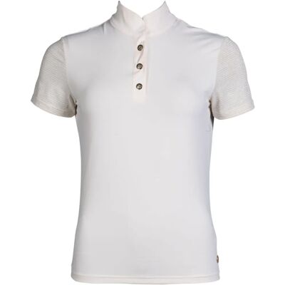 HKM SPORT EQUIPMENT - Lavender Bay - Vaniglia Bianco - XXL - Maglietta HKM SPORT EQUIPMENT - Lavender Bay - Vaniglia Bianco - XXL - Maglietta