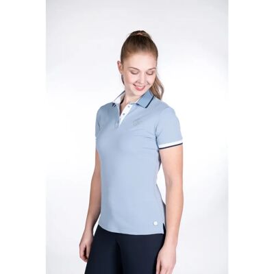 Maglia Polo HKM Bloomsbury - Traspirante, Vestibilità aderente, Polsini a contrasto - Polo Shirt Maglia Polo HKM Bloomsbury - Traspirante, Vestibilità aderente, Polsini a contrasto - Polo Shirt