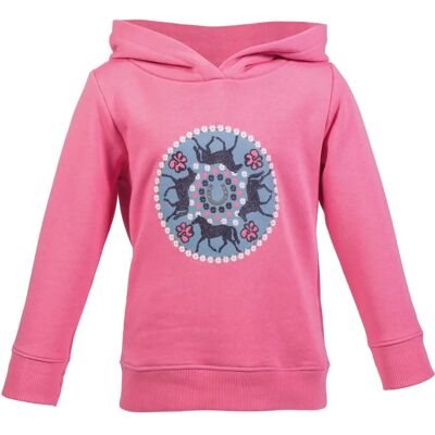 HKM SPORT EQUIPMENT Bria - 10/11 - Fucsia - Felpa con cappuccio HKM SPORT EQUIPMENT Bria - 10/11 - Fucsia - Felpa con cappuccio