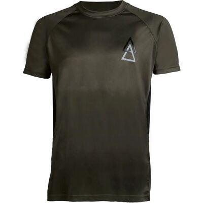 HKM SPORT EQUIPMENT - Jacob - Verde oliva - M - T-shirt HKM SPORT EQUIPMENT - Jacob - Verde oliva - M - T-shirt