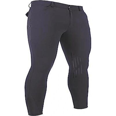 HKM - James - Grigio 9500 - Grip del ginocchio - Pantaloni equitazione HKM - James - Grigio 9500 - Grip del ginocchio - Pantaloni equitazione
