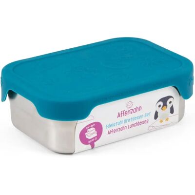 Set di Lunchbox in Acciaio Inox Petrol di Affenzahn Set di Lunchbox in Acciaio Inox Petrol di Affenzahn
