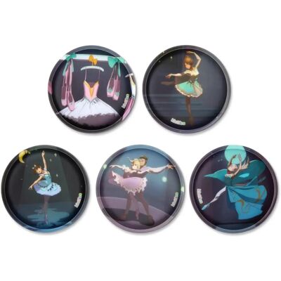 Etichette Velcro Viola Ergobag - Ballerina - Accessori Etichette Velcro Viola Ergobag - Ballerina - Accessori