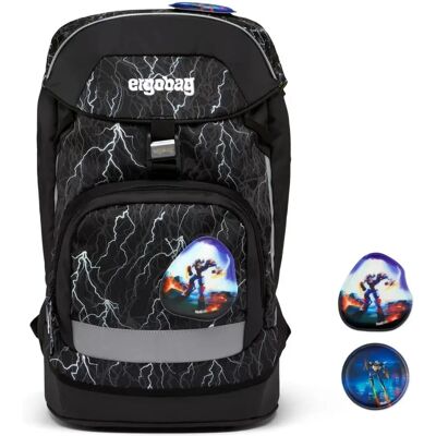 Sac à dos scolaire Ergobag Prime Super ReflectBear - Publicité Sac à dos scolaire Ergobag Prime Super ReflectBear - Publicité