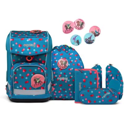 ergobag Cubo Light Schulrucksack Set - Blau ergobag Cubo Light Schulrucksack Set - Blau