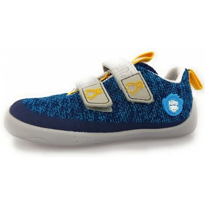 Affenzahn Dzieci barefoot buty Knit Happy Pingwin Niebieski - barefoot buty Affenzahn Dzieci barefoot buty Knit Happy Pingwin Niebieski - barefoot buty