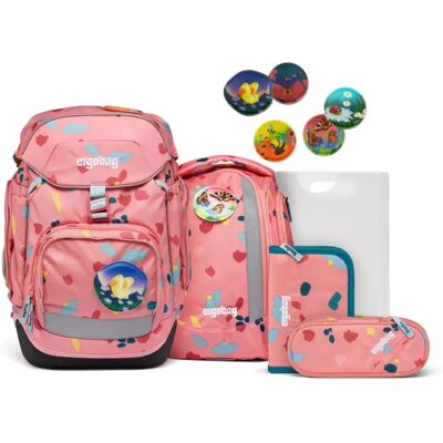 ergobag Pack Schulrucksack Set - Pink ergobag Pack Schulrucksack Set - Pink