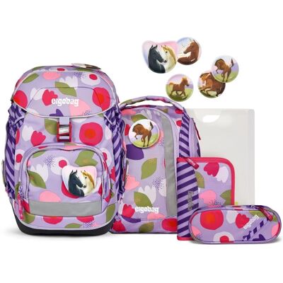 Set Zainetto Scolastico Viola Ergobag - Ergonomico, Riciclato PET, 20L Set Zainetto Scolastico Viola Ergobag - Ergonomico, Riciclato PET, 20L