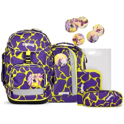 ergobag Pack LUMI Edition 6-teiliges Schulrucksack-Set - Lila ergobag Pack LUMI Edition 6-teiliges Schulrucksack-Set - Lila