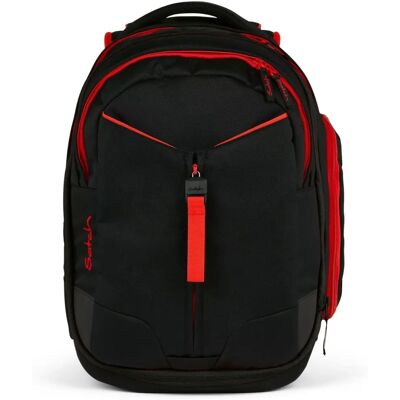 Satch Match Schulrucksack - Rot - Ergonomisch, Recyceltes PET Satch Match Schulrucksack - Rot - Ergonomisch, Recyceltes PET