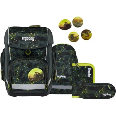 Ergobag Cubo Schulranzen-Set - Mähdreschbär - Ergonomisch, recycelt PET Ergobag Cubo Schulranzen-Set - Mähdreschbär - Ergonomisch, recycelt PET