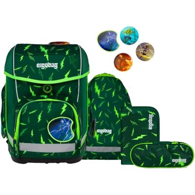 Set di Zaino Scolastico Ergobag Cubo - 5 Pezzi Regolabili Set di Zaino Scolastico Ergobag Cubo - 5 Pezzi Regolabili