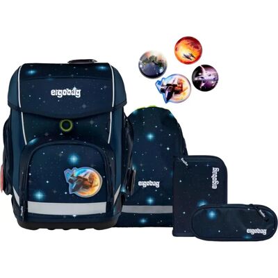 Ergobag GALAXY GLOW Schulranzen-Set - 5-tlg Ergobag GALAXY GLOW Schulranzen-Set - 5-tlg