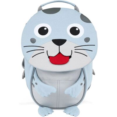 Affenzahn - Small Friends Seal - Blu - Fabric - Zaino Affenzahn - Small Friends Seal - Blu - Fabric - Zaino