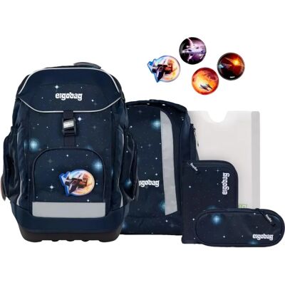 ergobag Maxi GALAXY GLOW Edizione Set - Zaino scolastico ergobag Maxi GALAXY GLOW Edizione Set - Zaino scolastico