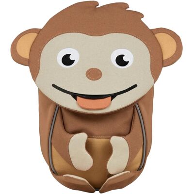 Affenzahn Braun Kinder Rucksack - Recyceltes PET, 200g, 17x11x25cm - Kinder Rucksack Affenzahn Braun Kinder Rucksack - Recyceltes PET, 200g, 17x11x25cm - Kinder Rucksack