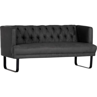 GUTMANN FACTORY Betto Sofas - Küchensofa, Microfaser, grau GUTMANN FACTORY Betto Sofas - Küchensofa, Microfaser, grau