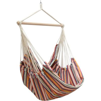 Amanka XXL Hängesessel - 150kg - 185x130cm - Baumwolle Amanka XXL Hängesessel - 150kg - 185x130cm - Baumwolle