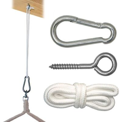 Amanka - Hängesessel-Set - robustes Metall Amanka - Hängesessel-Set - robustes Metall