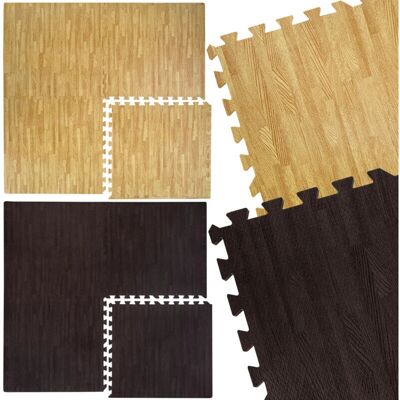 Alfombra Puzzle Eyepower - Marrón Claro - Protección de Suelos y Ruido Alfombra Puzzle Eyepower - Marrón Claro - Protección de Suelos y Ruido