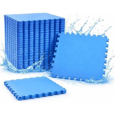 Eyepower - Alfombra Puzle 81x81 cm - Azul - EVA espuma - Alfombra puzzle piscina Eyepower - Alfombra Puzle 81x81 cm - Azul - EVA espuma - Alfombra puzzle piscina