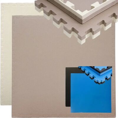 Eyepower - Tapis Puzzle pour Sport - Beige - 90x90cm - Publicité Eyepower - Tapis Puzzle pour Sport - Beige - 90x90cm - Publicité