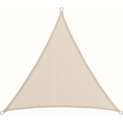 Amanka Vela Beige Vela Triangular - Protección Solar, Filtro UV, Instalación Rápida Amanka Vela Beige Vela Triangular - Protección Solar, Filtro UV, Instalación Rápida