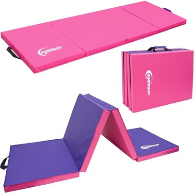 Colchoneta de Gimnasia Eyepower 180x60x5cm Rosa Colchoneta de Gimnasia Eyepower 180x60x5cm Rosa