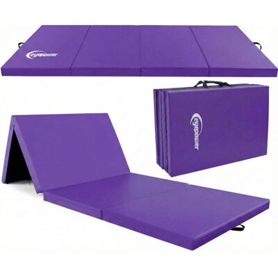 Tapis de Gymnastique Eyepower 180x60x5cm - Doux & Pliable - Sport - Publicité Tapis de Gymnastique Eyepower 180x60x5cm - Doux & Pliable - Sport - Publicité