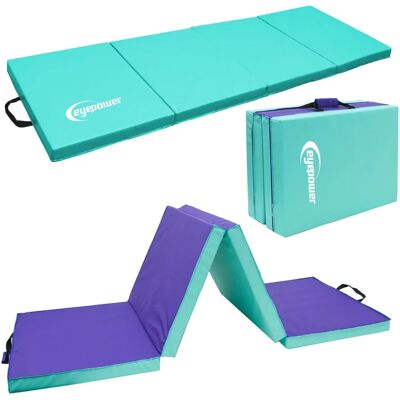 Eypower 180x60x5cm Colchoneta de Gimnasia - Menta Eypower 180x60x5cm Colchoneta de Gimnasia - Menta