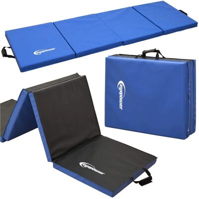 Eyepower - Tapis de Sport - Double face - 5cm d'épaisseur - Publicité Eyepower - Tapis de Sport - Double face - 5cm d'épaisseur - Publicité